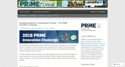 Desktop Screenshot of primetime.unprme.org